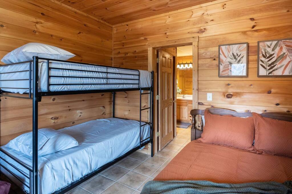 Mtn Cabin Sleeps 10 - 5 Mins To Fishing & Camping Ellijay Eksteriør billede