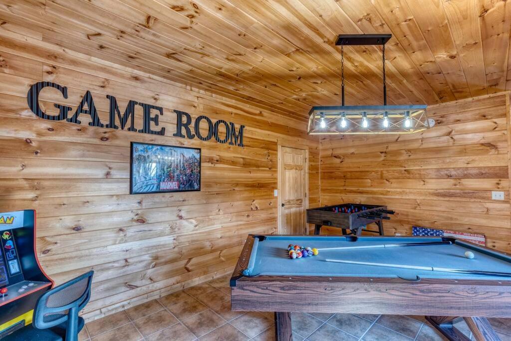 Mtn Cabin Sleeps 10 - 5 Mins To Fishing & Camping Ellijay Eksteriør billede