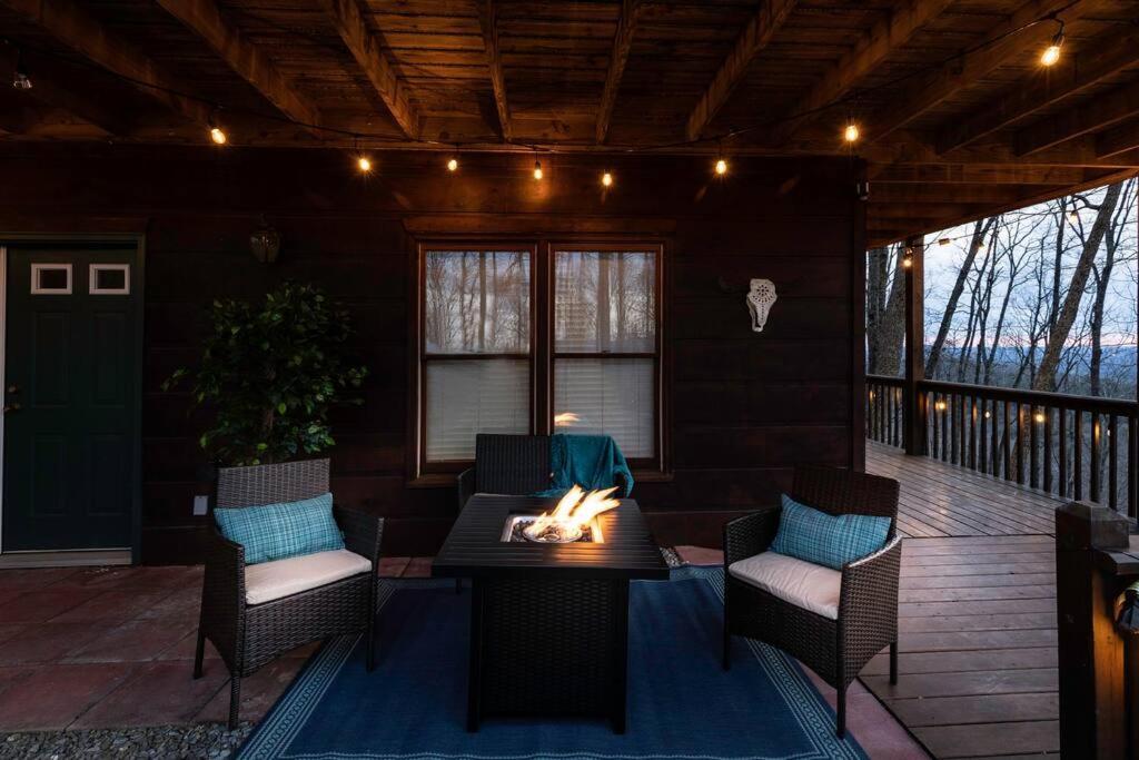 Mtn Cabin Sleeps 10 - 5 Mins To Fishing & Camping Ellijay Eksteriør billede